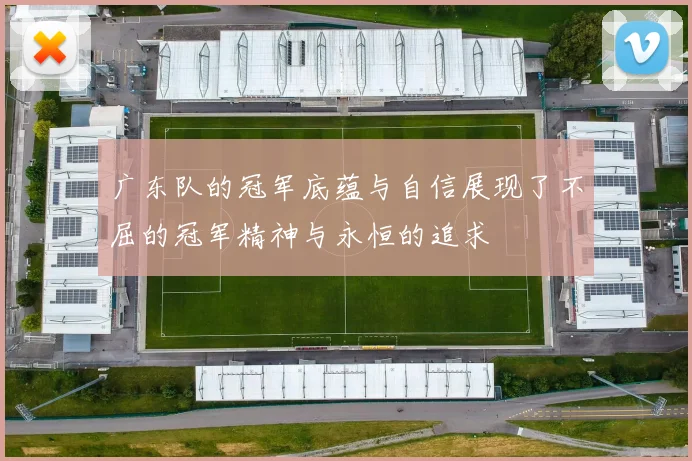 广东队的冠军底蕴与自信展现了不屈的冠军精神与永恒的追求
